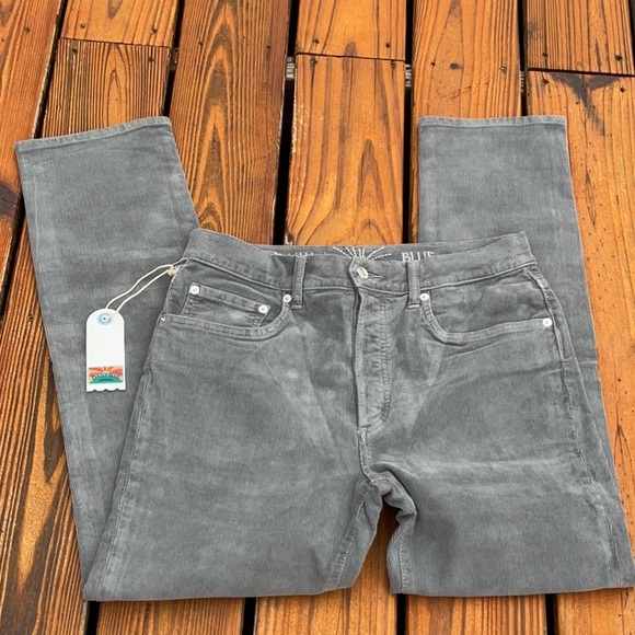 NWT Daily Blue by AG Boost Corduroy Jeans In Gray Size 29 /31 - Picture 9 of 15